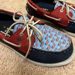 Sperry Vineyard Vines Americana Patchwork Boat Shoe